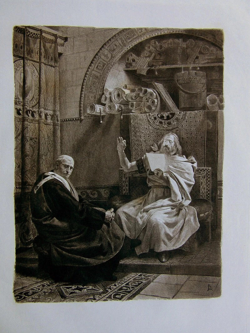 Racconti di epoca merovingia - Hilperik e Gregorio di Tours